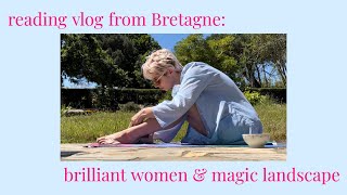 Reading vlog brilliant women amp magic landscape on the French seaside [upl. by Viveca]