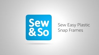 SewEasy Plastic Snap Frames for Cross Stitch and Embroidery [upl. by Eellac]