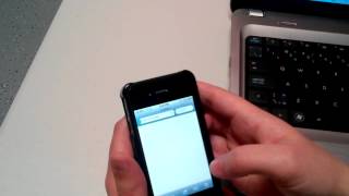 Tether for iPhone  In Action [upl. by Yendic]