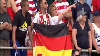 20130602 Germany National Anthem v USA  Friendly [upl. by Harikahs149]