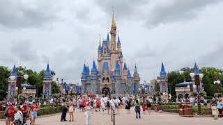 Magic Kingdom 2024 Walkthrough Experience w Rides in 4K  Walt Disney World Florida July 2024 [upl. by Aiva]