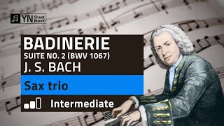 Bach  Badinerie  BWV 1067 Suite [upl. by Eachelle320]