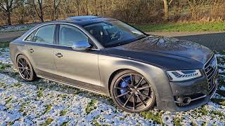 700 bhp S8 on 22quot HRE P104SC [upl. by Pasadis]