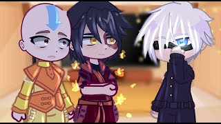 Team Avatar React To Gojo Satoru  Avatar The Last Airbender  Gacha React [upl. by Marita]