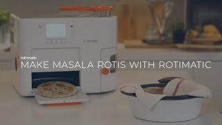 Make Masala Rotis with Rotimatic [upl. by Lamrouex]