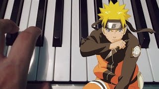 Naruto Shippuden  Opening 16  Piano Tutorial  Notas Musicales  Cover [upl. by Birkner]