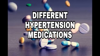 KNOWING DIFFERENT HYPERTENSION MEDICATIONS I PHARMACY KNOWS [upl. by Eisseb100]