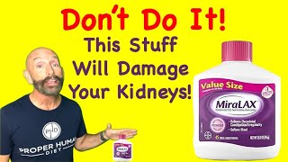 Stop Now This Will Seriously Damage Your Kidneys Miralax kidneydamage [upl. by Midge96]