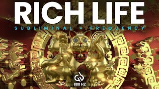 Financial Freedom Subliminal Rich Life Awaits You [upl. by Kahl247]