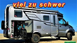 Auflastung ohne Umbau ‼️neue Achslast hinten für unser 4x4 Hymer Wohnmobil🤩VollzeitCamper unterwegs [upl. by Lodmilla]