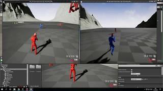 Multiplayer observer mode Unreal Engine 4 Multiplayer Shooter teamplate [upl. by Farlie246]