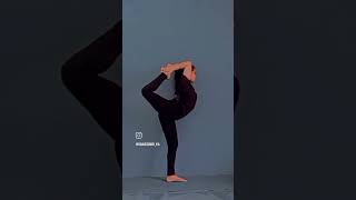 natarajasana flow yoga 🫰 [upl. by Nylekcaj882]