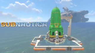 Subnautica  Ending amp Final Cutscene  4k [upl. by Anelleh]