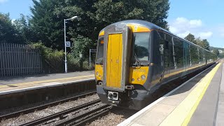 Trainspotting episode 36 Trains on the Medway Valley line between Maidstone and Strood 1782023 [upl. by Ilke]