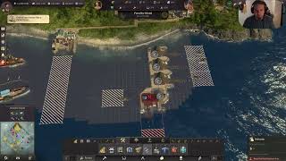 Anno 1800 Big City life  Growing my population to reach 500k [upl. by Bainter]