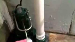 How to Install a Sewage Pump  Ejector Pump [upl. by Etezzil766]