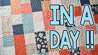 Lazy Days  Layer Cake ONLY Pattern  Quick and Easy Quilt Pattern [upl. by Karolina499]