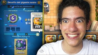 GANO EL DESAFIO MAS GUARRO DE CLASH ROYALE SIN PERDER NINGUNA PARTIDA  TheDonato [upl. by Avigdor502]