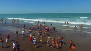 AGUAS ABIERTAS 2017 MONTE HERMOSO [upl. by Eugnimod23]