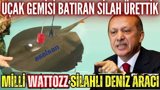 TÃœRKÄ°YE UÃ‡AK GEMÄ°SÄ° BATIRAN WATTOZZ SÄ°DA ÃœRETTÄ° YÃœZLERCESÄ° SALDIRIP UÃ‡AK GEMÄ°SÄ°NÄ° BATIRIYOR [upl. by Attiuqal]