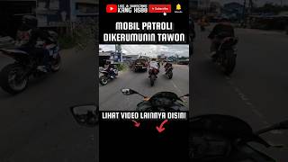 Mobil Patroli Dikerumuni Tawon 4 Cylinder shorts viral zx25r [upl. by Nitsirt]