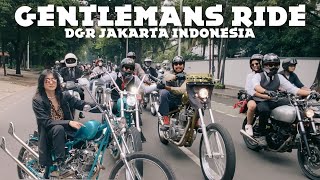 DGR 2022 JAKARTA GENTLEMANS RIDE INDONESIA RAME CUY [upl. by Warfore]