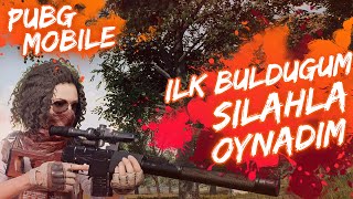 SADECE BULDUĞUM İLK SİLAHLA OYNADIM PUBG Mobile [upl. by Anytsirk]