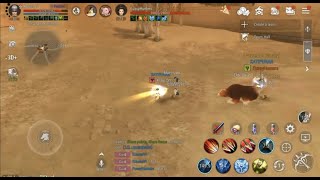 Silkroad Origin Mobile Bow vs Glaiver PVP D9 Weapon [upl. by Subir]