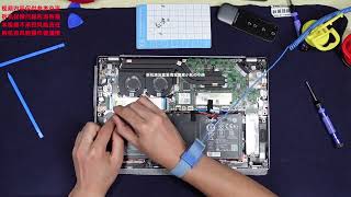 Disassembly ACER Swift 3 2022 i7 1260P  The location of the 2nd SSD slot is a surprise [upl. by Rab]