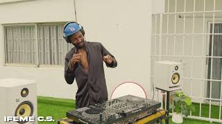 Ifeme CS  Amapiano Rooftop DJ Set [upl. by Gausman863]