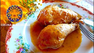 Pollo en Salsa de Naranja [upl. by Etnaik657]