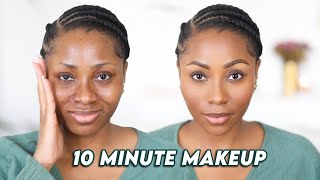 10  MINUTE EVERYDAY MAKEUP FOR WORK amp SCHOOL NO FALSE EYELASHES NO BAKING  BEGINNER FRIENDLY [upl. by Moyna]