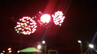 Fireworks at the Piscataquis Valley Fair in DoverFoxcroft Maine [upl. by Ayek]