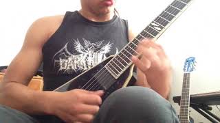 Jason Becker Serrana arpeggiosRaymi Salazar  cover [upl. by Ocihc]