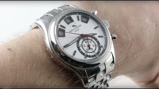 Patek Philippe 59601A001 STEEL Annual Calendar Chronograph Flyback Luxury Watch Review [upl. by Terb]