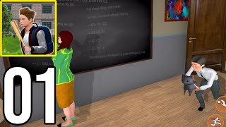 Bad Guys School Simulation School Gangster Guide  Gameplay Walkthrough Part 1 iOS Android [upl. by Ayikin]