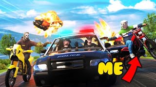 We Double Barrelled Every Cop  GTA 5 RP [upl. by Frame955]