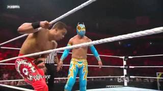 Sin Cara Mistico Debut First Full Match On RAW [upl. by Ikin]