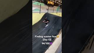 Like and subscribe🤗 scooter viralvideo skatepark skate skating tricks [upl. by Atiuqehc]