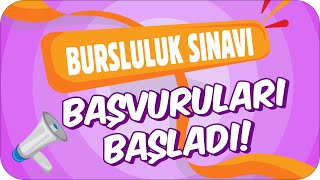 Bursluluk Sınavında Hangi Konular Çıkacak❓ Başvurular Başladı❗  7Sınıf [upl. by Sabanrab]