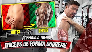 APRENDA A TREINAR TRÍCEPS DE FORMA CORRETA [upl. by Tran]