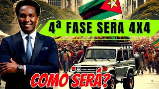 VENÂNCIO MONDLANE ANUNCIO O ESTAGIO 4X4 DAS MANIFESTAÇÕES O que é 4x4 das manifestações [upl. by Nowell]