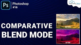 How to use Blend Comparative Mode in Photoshop  Photoshop Blend Comparative Effect Tutorial [upl. by Philemon503]