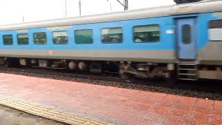 12024 Howrah Jan Shatabdi Express Skipping Dhaniakhali Halt train indianrailways janshatabdi [upl. by Adnirem450]