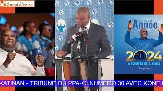 TRIBUNE DU PPACI NUMERO 30  LE DOCTEUR KONE KATINAN REPOND A COULIBALY KUIBIERT [upl. by Eberto440]