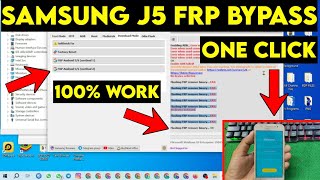 Samsung J5 Frp Bypass SamFw Tool One Click  Google Account  Gmail Account Frp Bypass [upl. by Noivax]