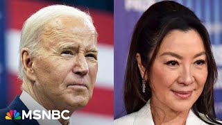 Biden awards Medal of Freedom to 19 people including Nancy Pelosi and Michelle Yeoh [upl. by Assinna]