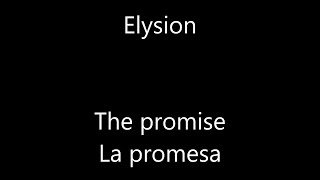 Elysion  The promise Subtitulada Ingles  Español [upl. by Eninaej]