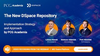 The New DSpace Repository  Implementation Strategy and Approach by PCG Academia [upl. by Retrac]