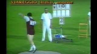 Alessandro Andrei World Record 2291m Shot Put [upl. by Byrdie612]